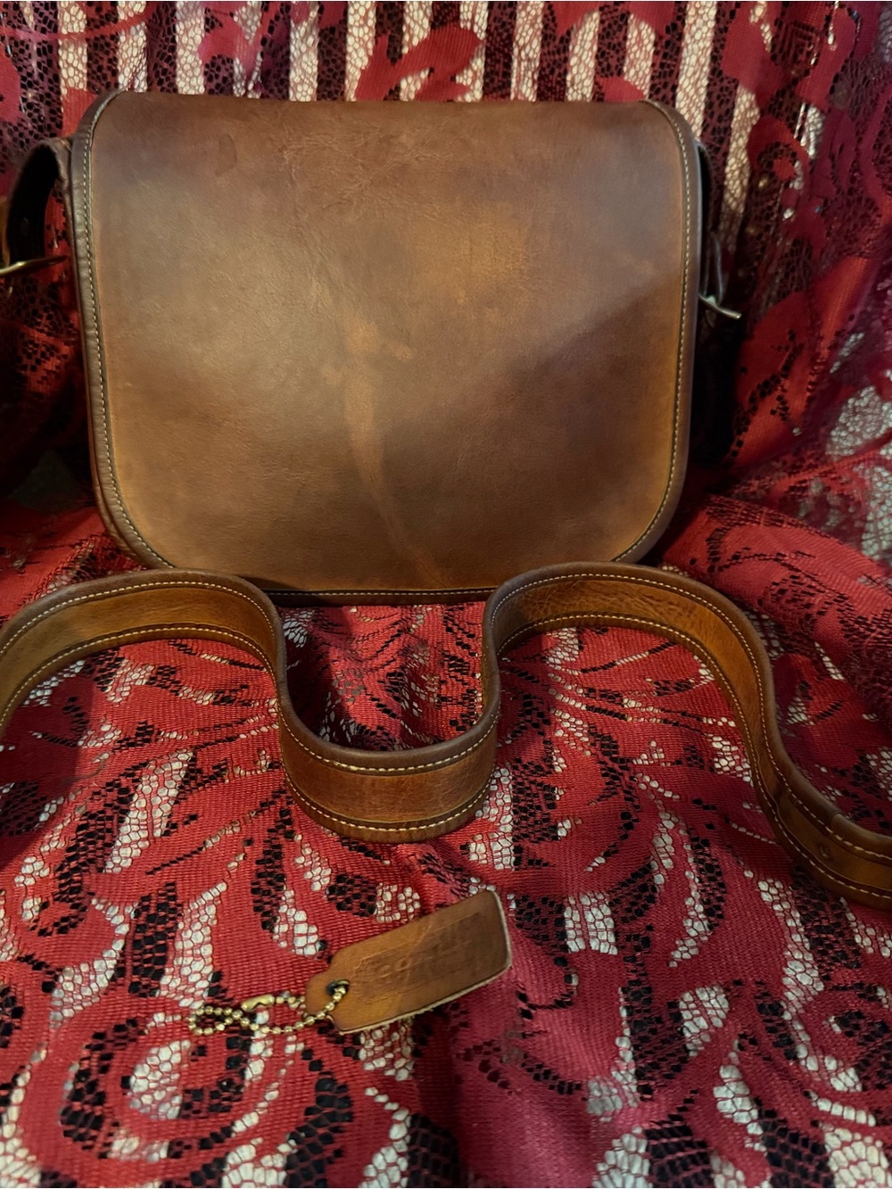 Vintage Coach Pre-Registration # Bonnie Cashin Classic Pouch (9170) made in NYC - Picture 8 of 13